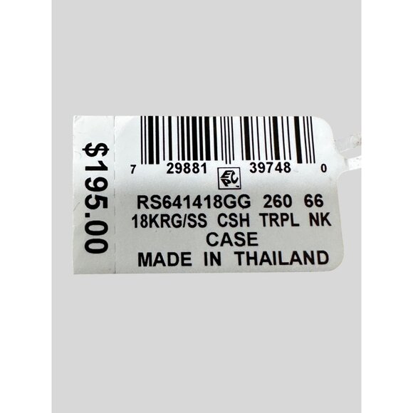 Giani Bernini 18K Rose Gold Over Sterling Silver Cubic Zirconia Pendant Necklace - Picture 7 of 13